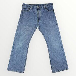 Levis 517 Boot Cut Mens Denim Jeans Blue Medium Wash Casual Jean Bootcut 42x32